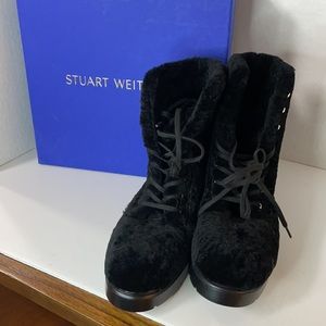 Stuart Weitzman McKenzee Chill shearling boot BNIB
